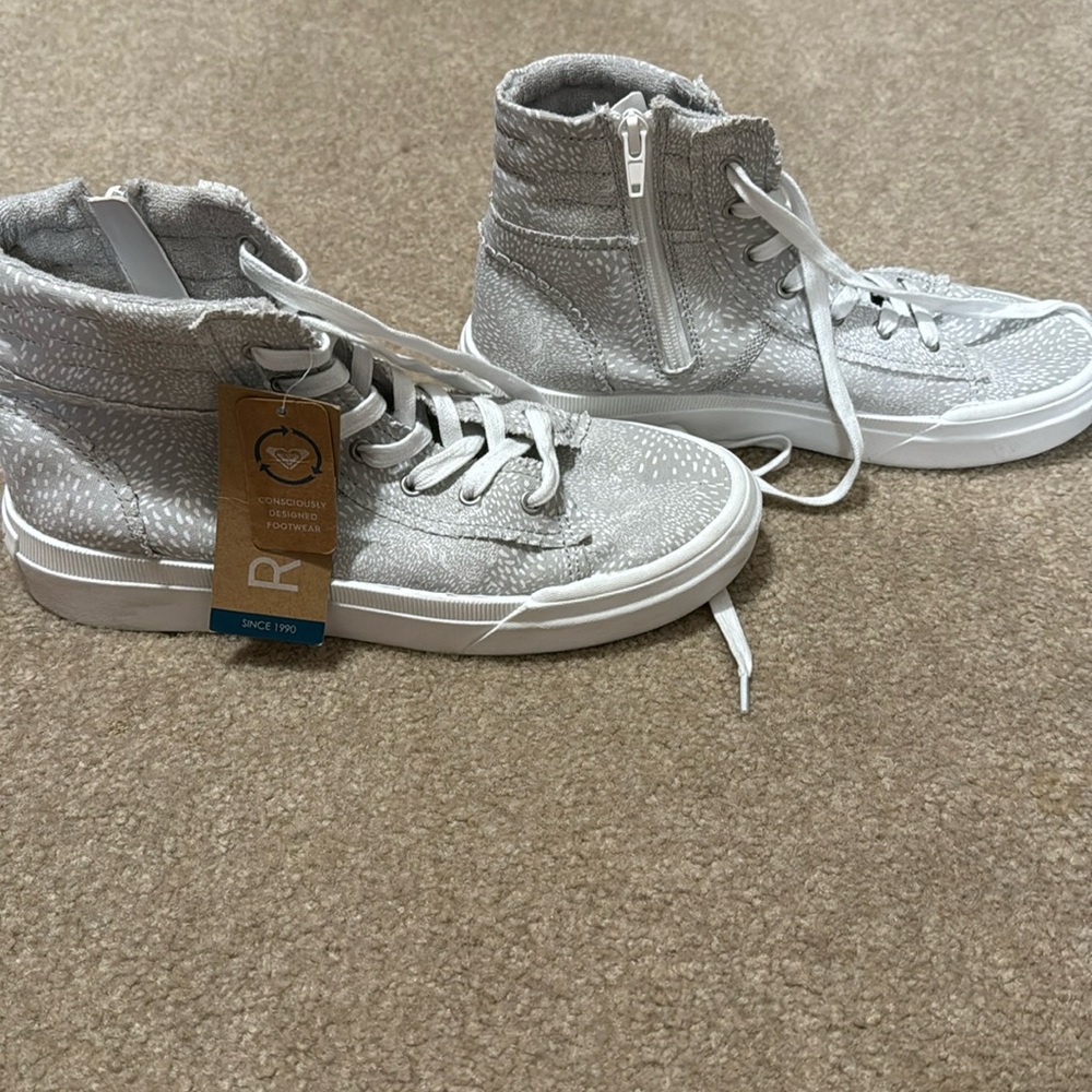 Women's High-Top Sneakers in Gray by Rieker